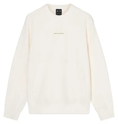 Produktbild von Armani Exchange - Sweatshirt für Herren, leger GT18890 (XL) (Cremefarbe)