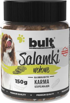 Obrázek produktu pro BULT Pamlsky pro psy hovězí salát 150g