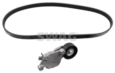 Produktbild von SWAG 33 10 3287 Keilrippenriemensatz für FORD Fiesta Mk6 Schrägheck (JA8, JR8)