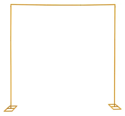 Obrázok produktu pre Konštrukcia na svadobný oblúk, pozinkovaná oceľ, 3 m x 3 m, nosnosť 10 kg, jednoduchá montáž, vhodná na podujatia