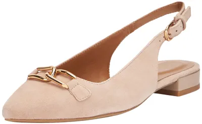 Produktbild von Geox Mädchen D Charyssa Ballet Flat, Nude, 35 EU
