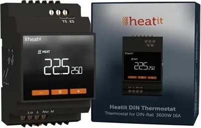 Produktbild von DIN Thermostat für präzise Heizungsregelung