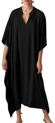 Image de Robe d'été ample style kaftan pour femmes, taille unique