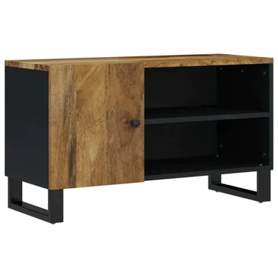 Immagine prodotto di Mobili TV vidaXL 80x33x46 cm in legno massello di mango e pannelli di legno