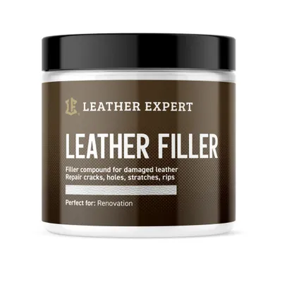 Produktbild von Lederspachtel - Weißer Spachtel 250 ml Leather Expert LE-10-FW250
