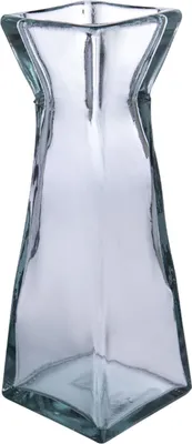 Produktbild von SANDRA RICH Glasvase Blumenvase "PYRAMID" massives Glas 30 cm KLAR