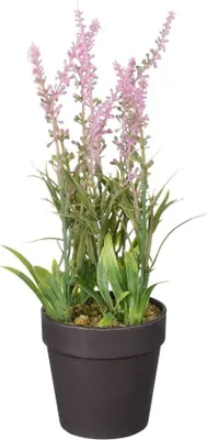 Produktbild von Mica künstlicher Lavendel im Topf rosa 24 x 10 cm