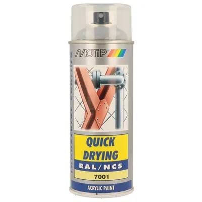 Produktbild von Motip Lackspray RAL 7001 silbergrau