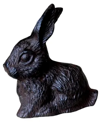 Produktbild von Gartenfigur Hase aus Gusseisen