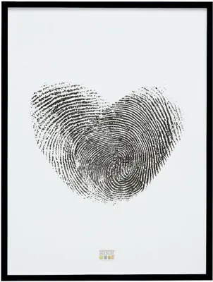 Produktbild von Deknudt S011S2 Bilderrahmen Schwarz 29.7x42cm Kunststoff