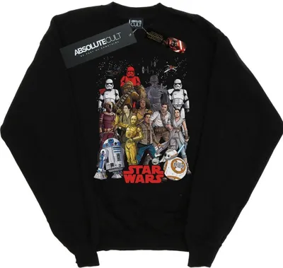 Produktbild von Star Wars - "The Rise Of Skywalker" Sweatshirt für Herren BI46902 (XL) (Schwarz)