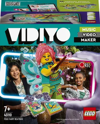 Zdjęcie produktu dla LEGO VIDIYO Folk Fairy BeatBox, Zestaw do budowania, 7 lat(a), Plastik, 89 szt., 180 g
