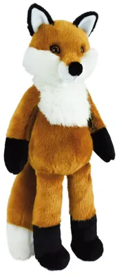 Plüschtier Fuchs, 65 cm, mehrfarbig, Polyester