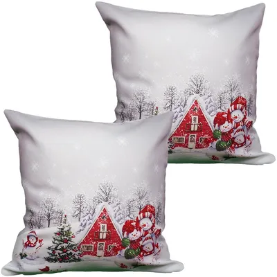 Immagine prodotto di Set di 2 copricuscini JUNA 40x40 cm con zip