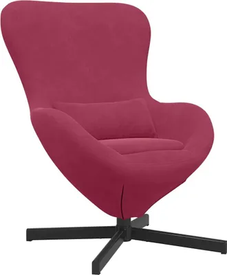 Produktbild von vidaXL Eiersessel Weinrot 63 x 73 x 90 cm Samt