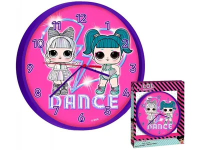 Produktbild von LOL Surprise! Dance Wanduhr 25 cm