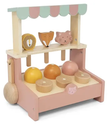 Produktbild von Trixie Holz-Eisdiele Spielzeug mit Hörnchen und Magnetlöffel