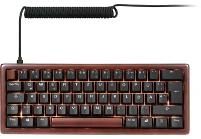 Image de Sharkoon 4044951042784 Sharkoon Gaming Tastatur Skiller SGK50S4 Gen2 Wood schwarz