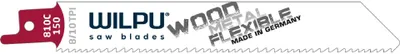 Productafbeelding van WILPU 1361500005 Zaagblad voor reciprozaag, geschikt voor hout en metaal. WILPU 1361500005, 5 stuks.