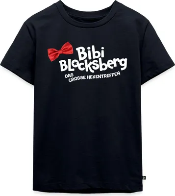 Produktbild von Spreadshirt Bibi Blocksberg Film Das Große Hexentreffen Logo Kinder Premium T-Shirt, 122/128 (6 Jahre), Navy