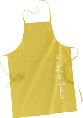 Image de Tablier avec poche Collection brode Cuistot