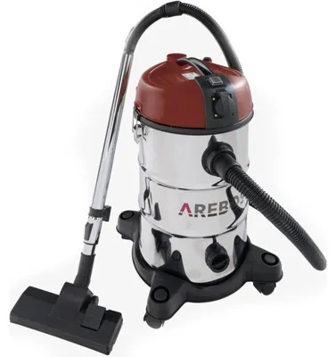 Image de Aspirateur industriel Arebos, 1300W, 30 litres, couleur rouge