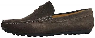 Image de Chaussures de ville pour hommes, modèle "Slipper", couleur gris, style décontracté
