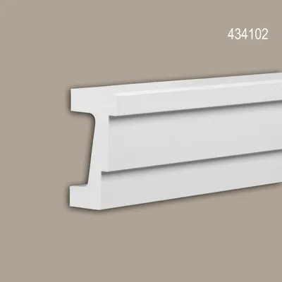 Produktbild von Profhome 434102 Architrav Fassadenprofil Stuckleiste Außenstuck 2 m