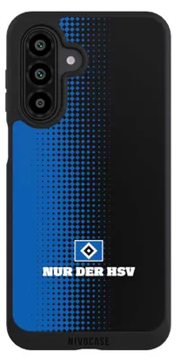 Produktbild von NIVOCASE Handyhülle für Samsung Galaxy A17 5G  Hülle NIVOpure Case Schwarz HSV Logo Offizielles Lizenzprodukt