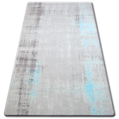 Image de Tapis ACRYLIQUE PATARA 0061 Crème/Turquoise multicolore 80x150 cm
