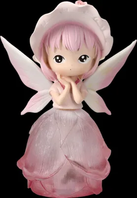 Produktbild von Kleine rosafarbende Feen Figur - Geschenk zur Geburt