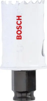 Produktbild von Bosch 2 608 594 209, Einzelbild, Bohrer, Aluminium, Metall, Nicht-eisenhaltiges Metall, Leitung, Gipskarton, Kunststoff, Polyvinylchlorid..., Schwarz, Rot, Weiß, Bimetallisch, 4,4 cm