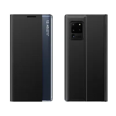 Produktbild von Elegante Bucheröffnungsfall für Samsung Galaxy A72 4G - Schwarz KP9652