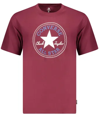 Produktbild von Converse Herren-T-Shirt, rot, kurzärmelig