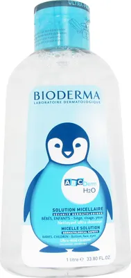 Zdjęcie produktu dla Bioderma 3401578379715, 1000 ml, Oczyszczenie, Nawilżający, Butelka, AQUA/WATER/EAU PEG-6 CAPRYLIC/CAPRIC GLYCERIDES DISODIUM PHOSPHATE DISODIUM EDTA ALLANTOIN..., As often as needed. Everyday STEP 1 Soak a Bawełna pad. STEP 2 Cleanse thoroughly. STEP 3 Repeat..., 1 szt.