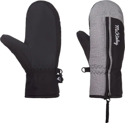Produktbild von McKINLEY KK.-Fäustling Adriel II kds BLACKNIGHT/MELANGE/A 2