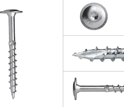 Immagine prodotto di Viti a testa bombata zincate 10 x 100 mm Torx 40 - confezione da 50 pezzi