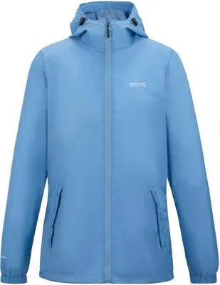 Immagine prodotto di Giacca antipioggia da donna Regatta Pk It Jkt III con cappuccio, impermeabile RG3501 (42 DE) (denim lavato)