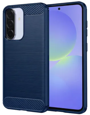 Produktbild von Techsuit – Carbon Silicone Silikonhülle für Samsung Galaxy A37 5G – blau