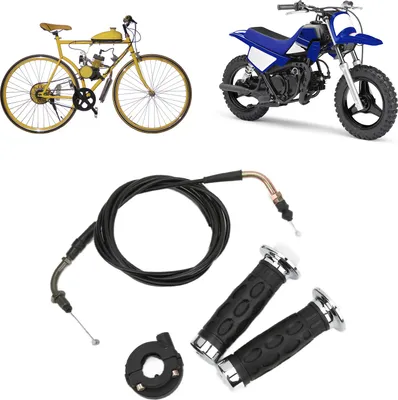 Produktbild von 7/8-Zoll-Drehgasgriffe mit Kabelgehäusehalter für GY6-Motor 50cc-125cc Scooter Motorrad ATV
