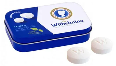 Zdjęcie produktu dla Wilhelmina Mints Extra Fris (6 x 50 g)