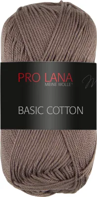 Produktbild von Pro Lana Basic Baumwolle 50g (18) braun