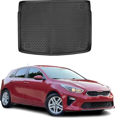 Obrázek produktu pro Rohož do bot pro Kia Ceed 2018-2021 gumová TPE černá