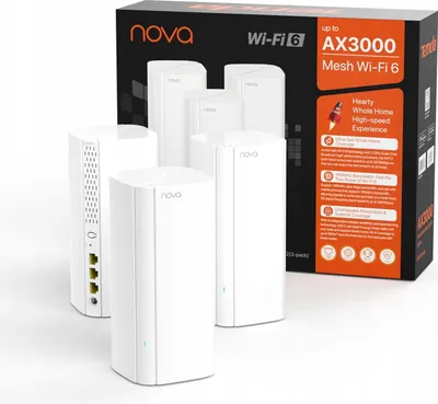 Zdjęcie produktu dla Access Point, Router Tenda Router Tenda Nova MX12 802.11ax (Wi-Fi 6) 330m2