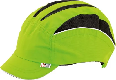 Produktbild von Voss Anstoßkappe-Cap neo 53-61cm signalgelb Nyl.EN812:2012-04