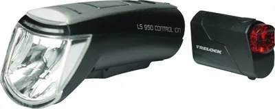 Produktbild von Trelock LS 950 Control Ion/LS 720 Set Black 70 lm Fahradlichterset