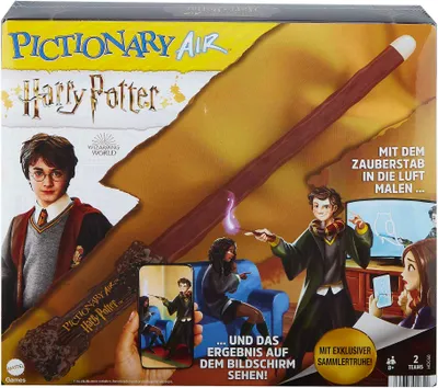 Produktbild von Mattel Games Pictionary Air Harry Potter, Familienspiel, Zeichenspiel