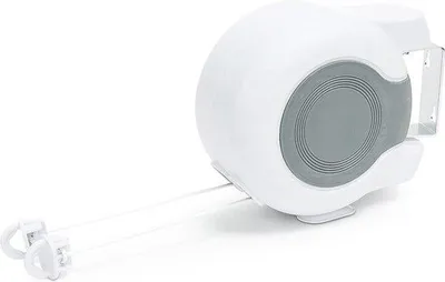 Immagine prodotto di Stendibiancheria automatico a doppia linea, lunghezza 26 m, bianco, in plastica