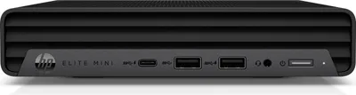 Produktbild von HP Elite 600 G9 - Wolf Pro Security - Mini - Core i5 12500T / 2 GHz - RAM 16 GB - SSD 512 GB - NVMe, HP Value - UHD Graphics 770 - 1GbE, Bluetooth 5.2, 802.11ax (Wi-Fi 6E) - WLAN: Bluetooth 5.2, 802.11a/b/g/n/ac/ax (Wi-Fi 6E) - Win 11 Pro - Monitor: keiner