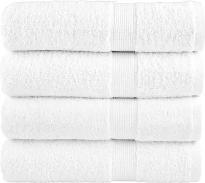 Zdjęcie produktu dla Ręczniki premium, SOLUND, 4 szt., białe, 100x150 cm, 600 g/m²
